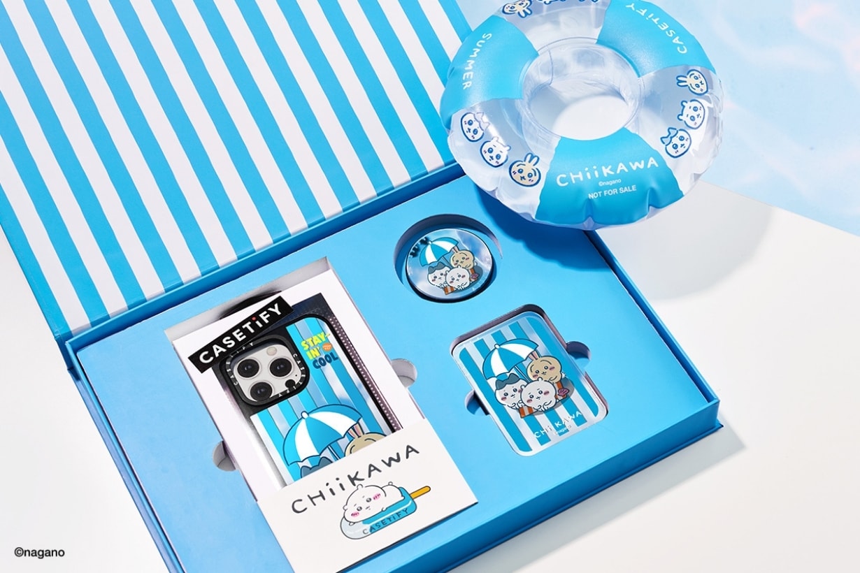Chiikawa x CASETiFY 聯乘第二回：與小可愛們一起開啟夏日清爽派對！