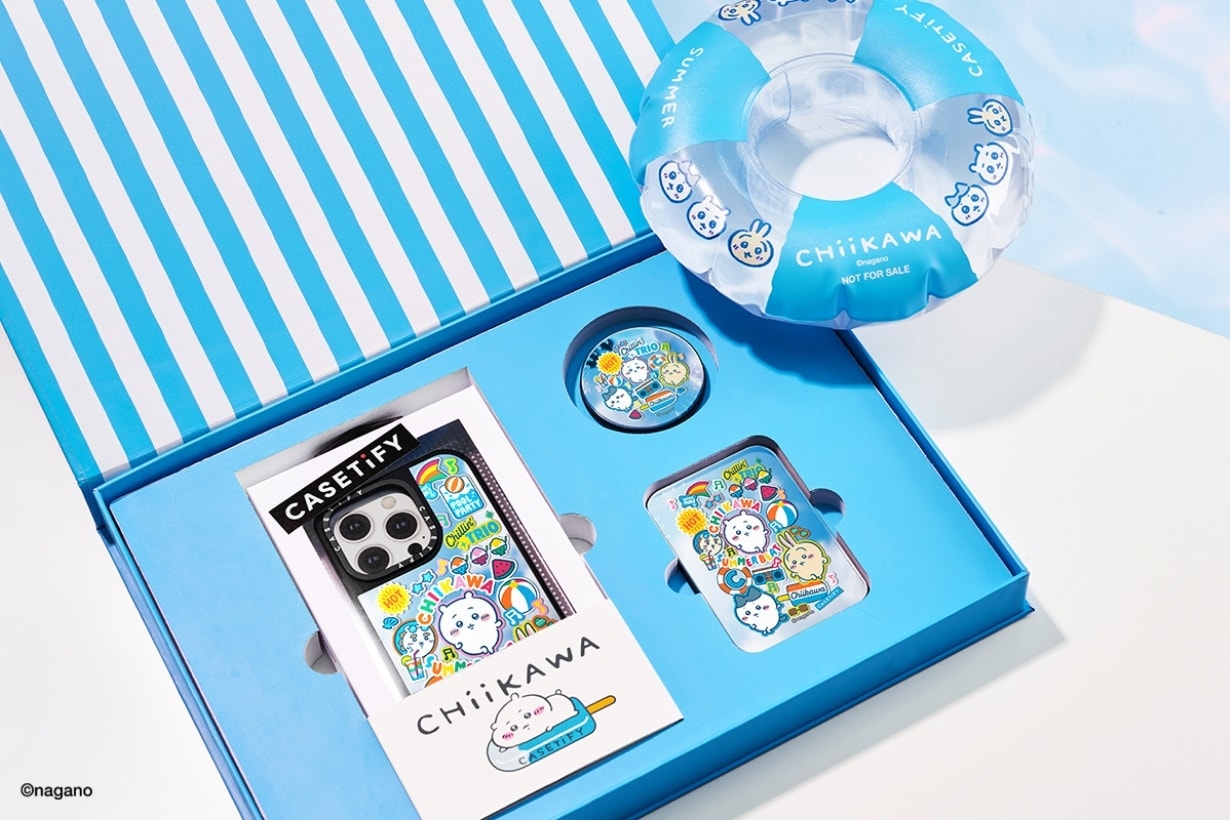 Chiikawa x CASETiFY 聯乘第二回：與小可愛們一起開啟夏日清爽派對！