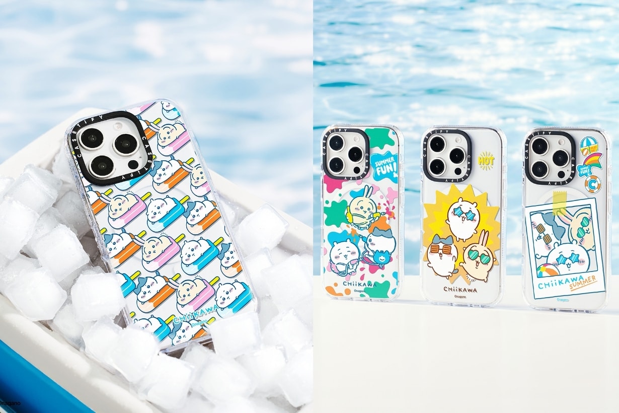 Chiikawa x CASETiFY 聯乘第二回：與小可愛們一起開啟夏日清爽派對！