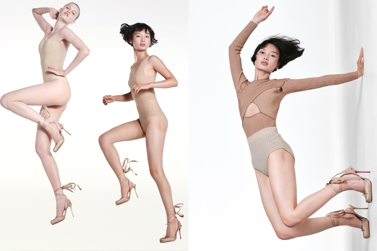 Christian Louboutin Nudes 裸色 Cassia Lace-up 限量版高跟鞋，女生無法拒絕的一雙鞋！