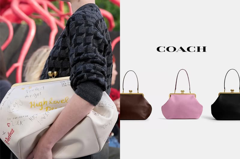 Coach 現在最紅 Kisslock 包開賣數分鐘售罄、粉絲抱怨買不到... ！