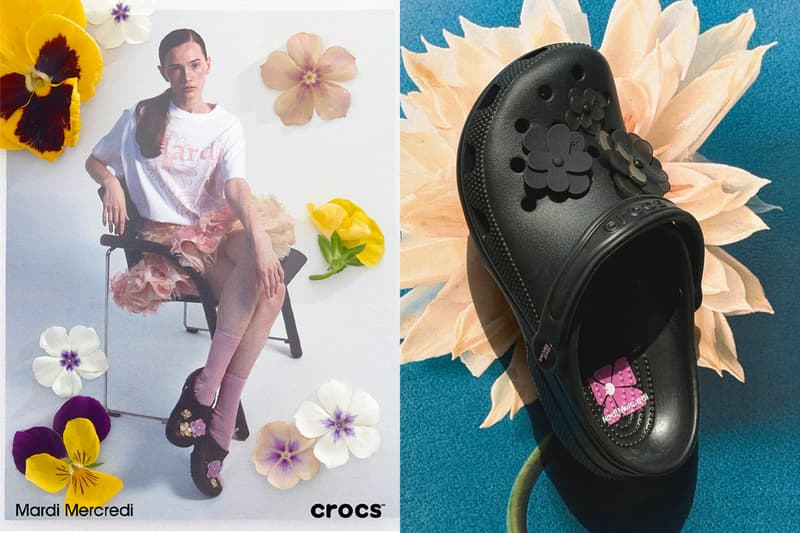 Mardi Mercredi x Crocs 聯名販售資訊,洞洞鞋長了小花太可愛!