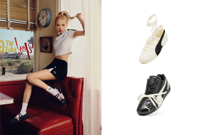 不只是品牌大使：Rosé 與 Puma 推出聯名，兩雙又帥又甜 Speedcat 悄悄曝光！