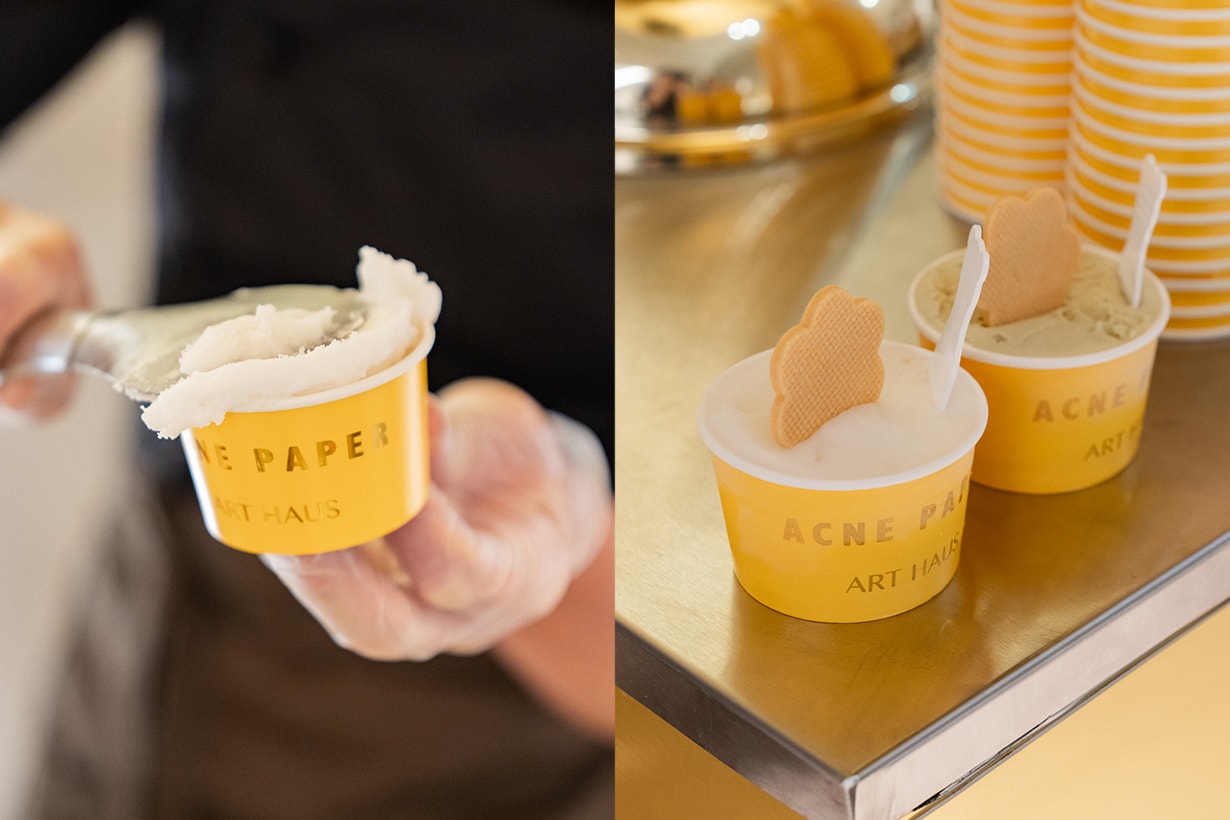 acne studios paper golden pop up art haus taipei tainan when