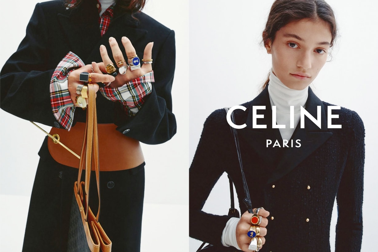 celine michael rider 2026 spring detail luggage back old Céline ralph lauren