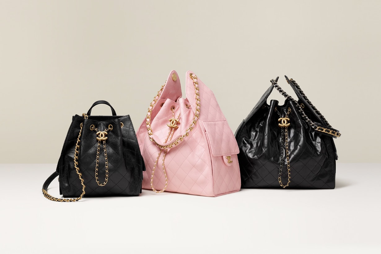 Chanel 25 backpack medium large price 2025 26 pre collection
