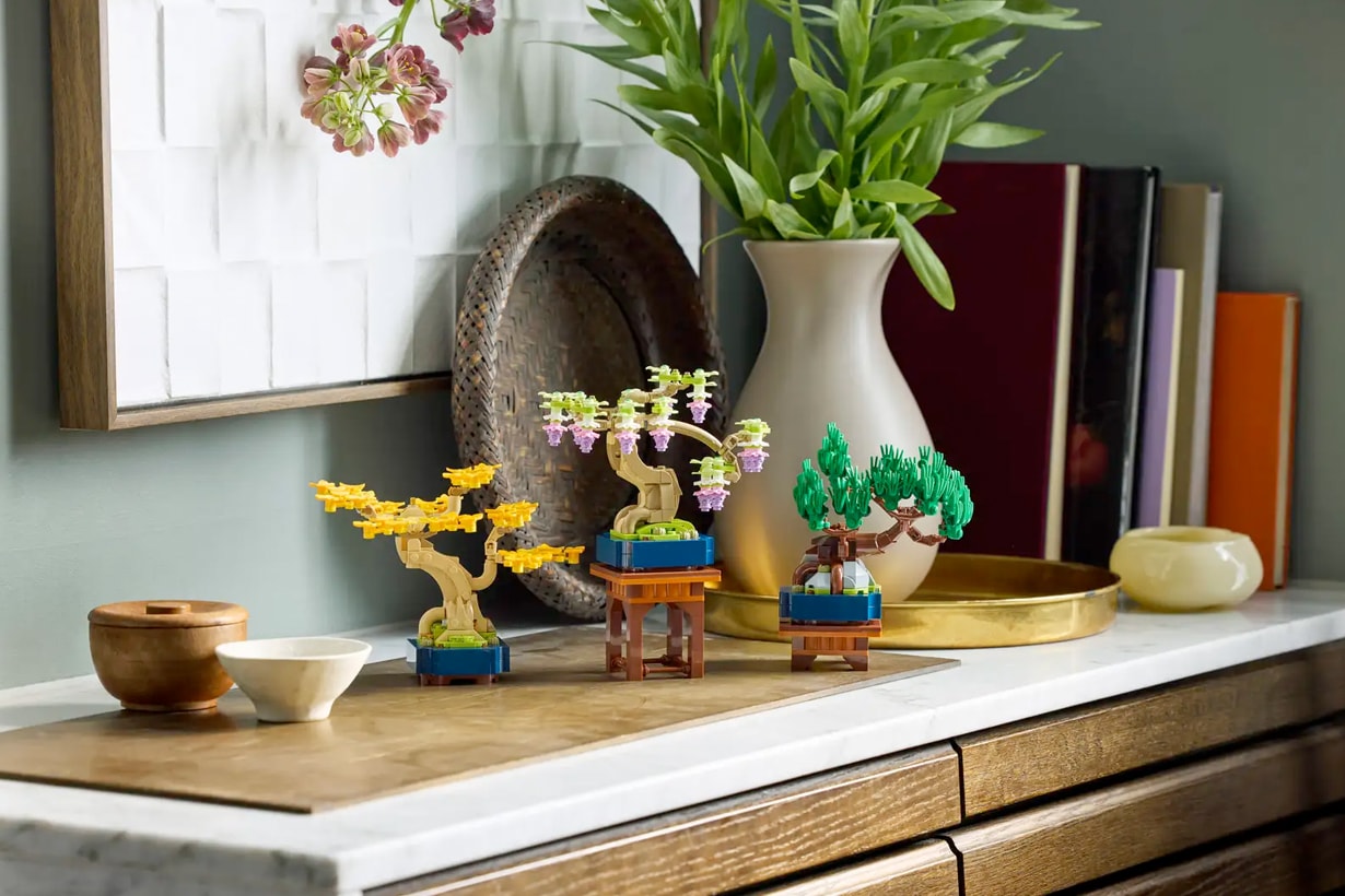 lego Botanical 10373 Mini Bonsai Trees set release