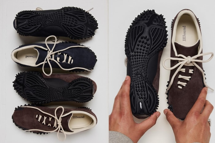 濃鬱的復古氣息:JJJJound X PUMA Mostro 全新聯乘鞋款,令時尚女孩心動!