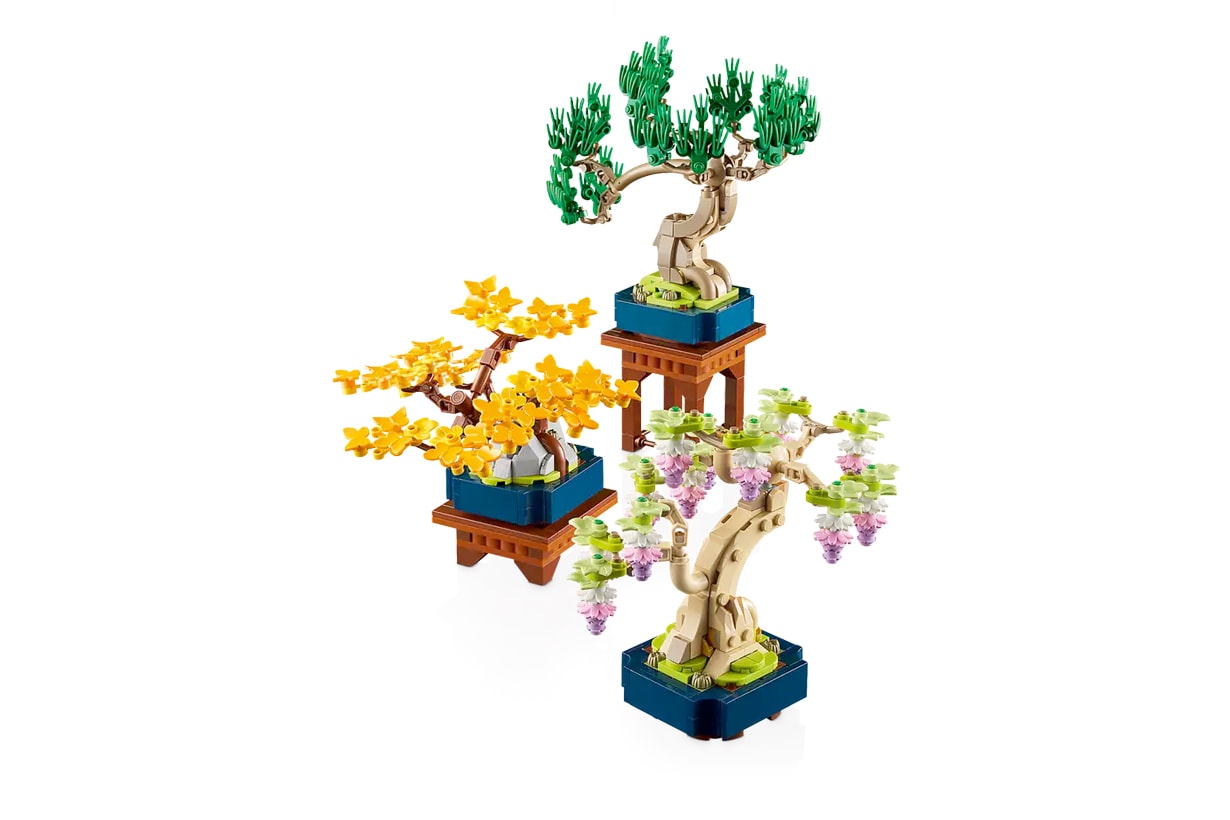 lego Botanical 10373 Mini Bonsai Trees set release