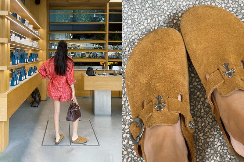 Chrome Hearts x Birkenstock 推出聯名？十字雕花 Boston 拖鞋會讓帥女生眼睛一亮！