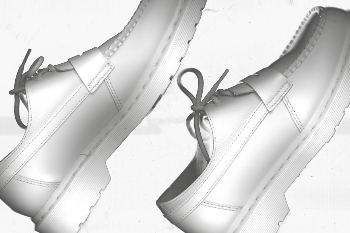 MM6 Maison Margiela x Dr. Martens 再度聯乘：純白的 1460 靴子與 1461 鞋！