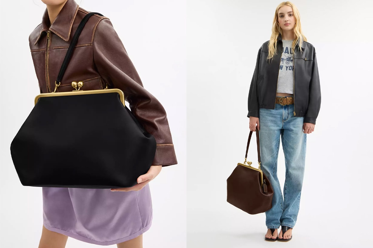coach Kisslock Frame selling fastest Bag restock finally