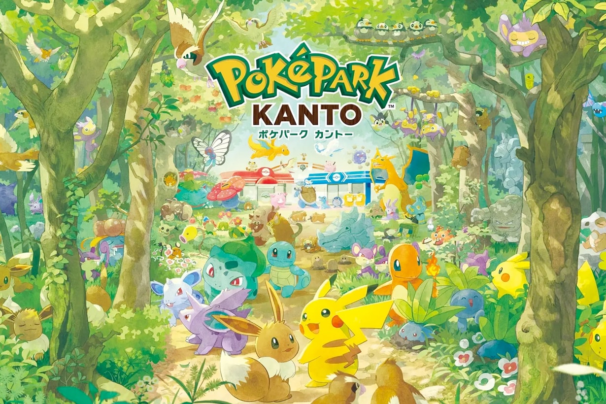 Pokémon Kanto highlight Yomiuri Land forest town when where