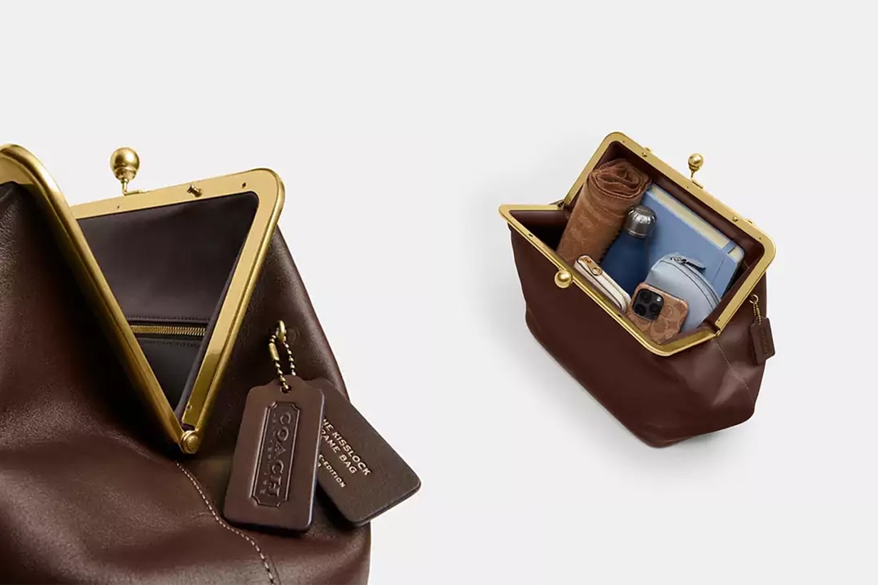 coach Kisslock Frame selling fastest Bag restock finally