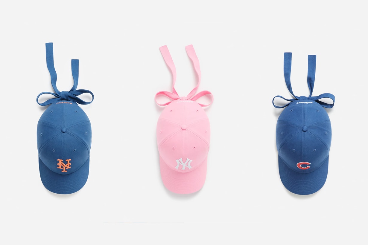 47 madhappy mlb cap ribbon bowtie collab