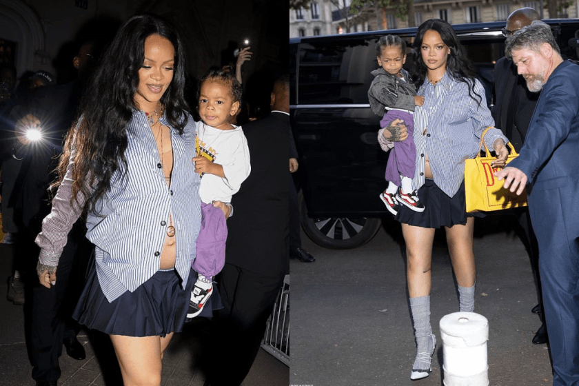 不管何時都是女王:Rihanna 給的 10+ 穿搭造型靈感,即使挺著孕肚依舊超時髦!