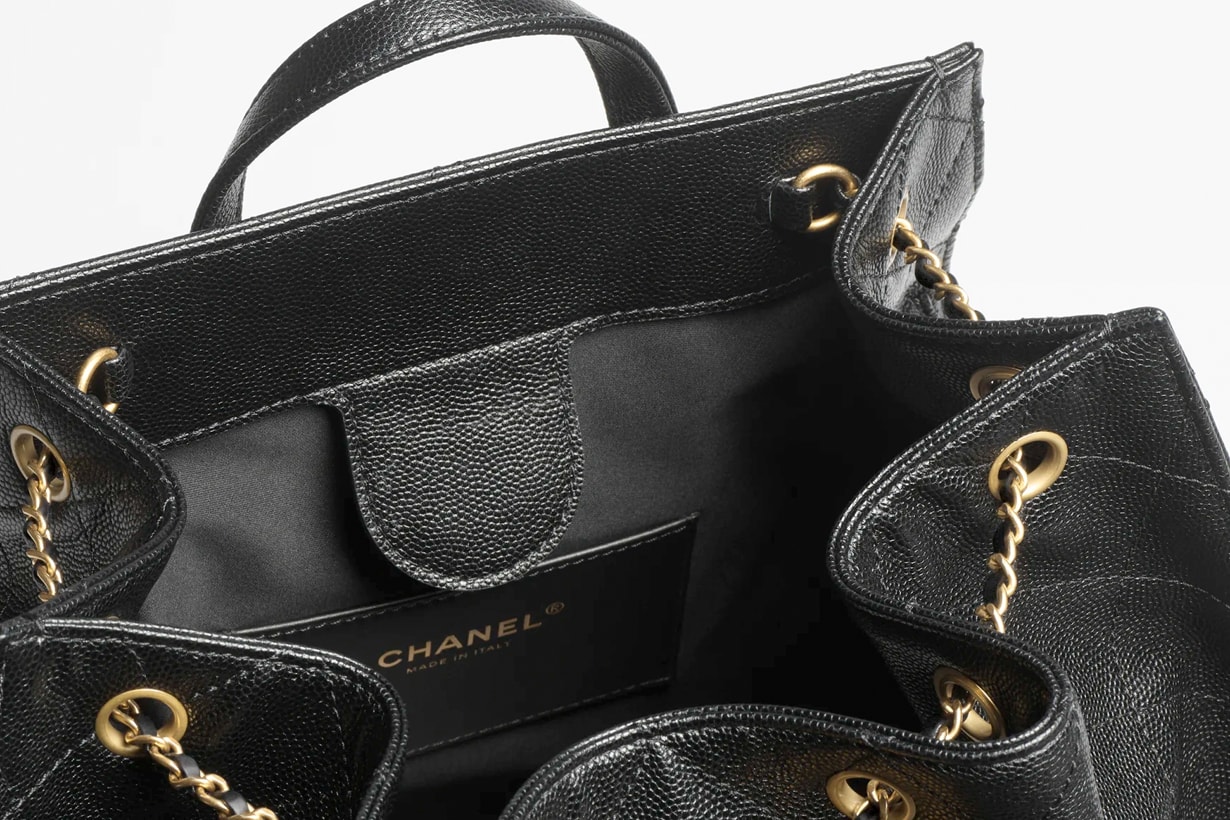 Chanel 25 backpack medium large price 2025 26 pre collection