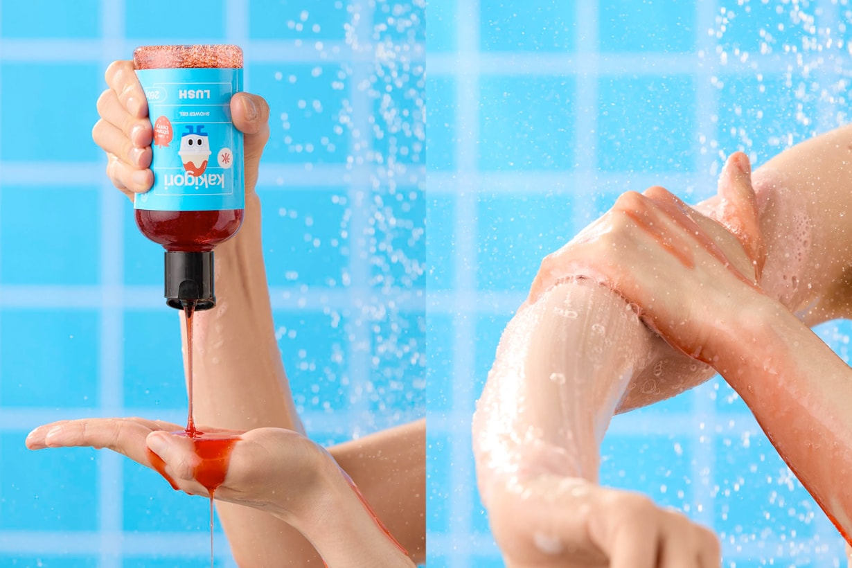 lush Kakigori shower gel summer shaved ice limited