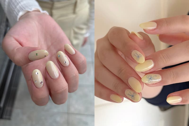 一抹溫柔可人的氣質:黃色美甲成今個夏季的大熱潮流,該選擇什麼款式最能展現美感?