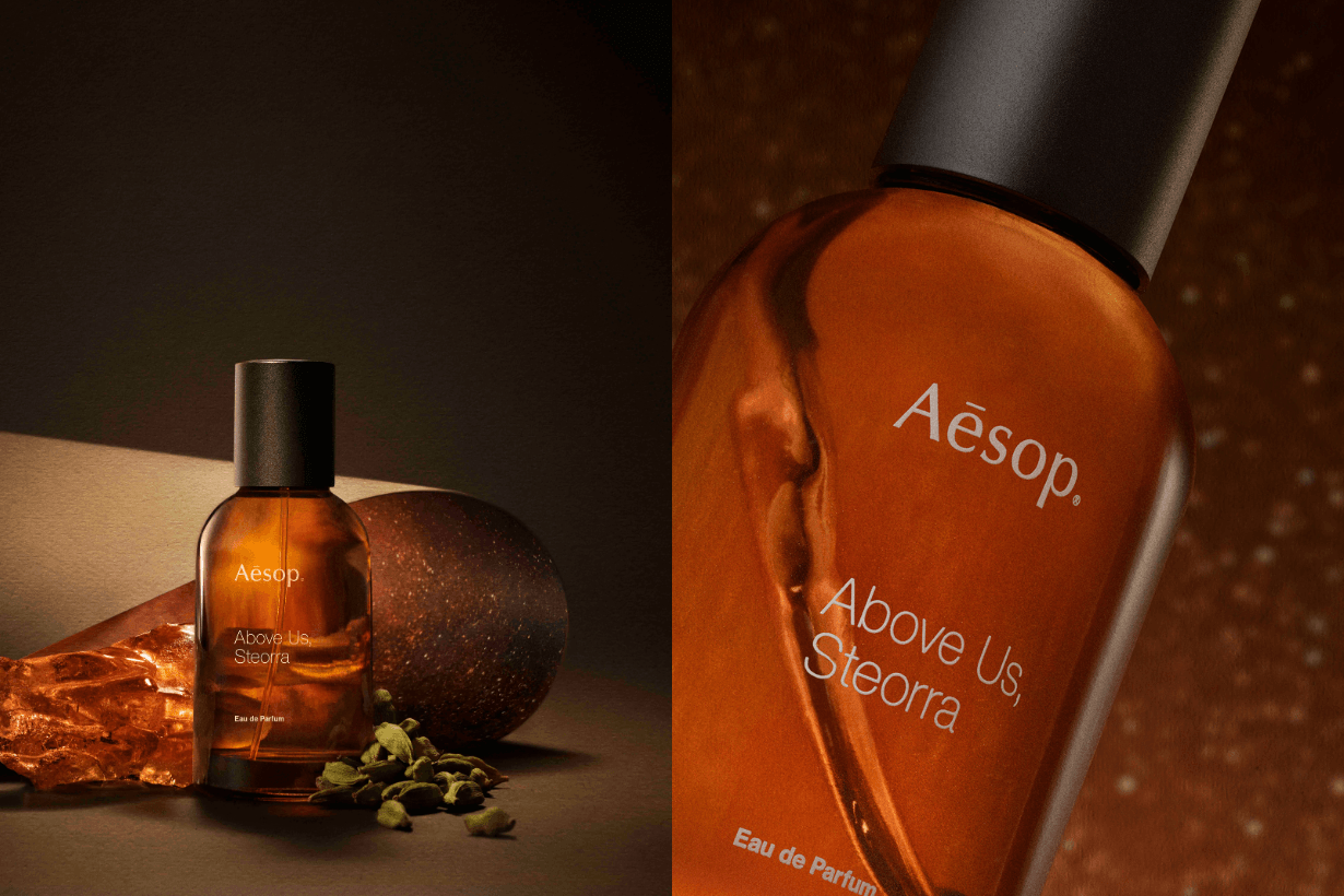 Aesop new fragrance Above Us Steorra Celine Barel