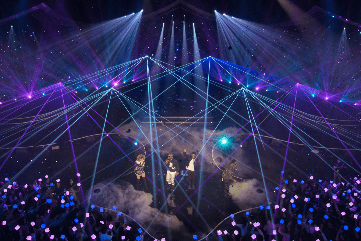 Apple TV KPOPPED K-pop music show PSY ITZY Lionel Richie Spice Girls