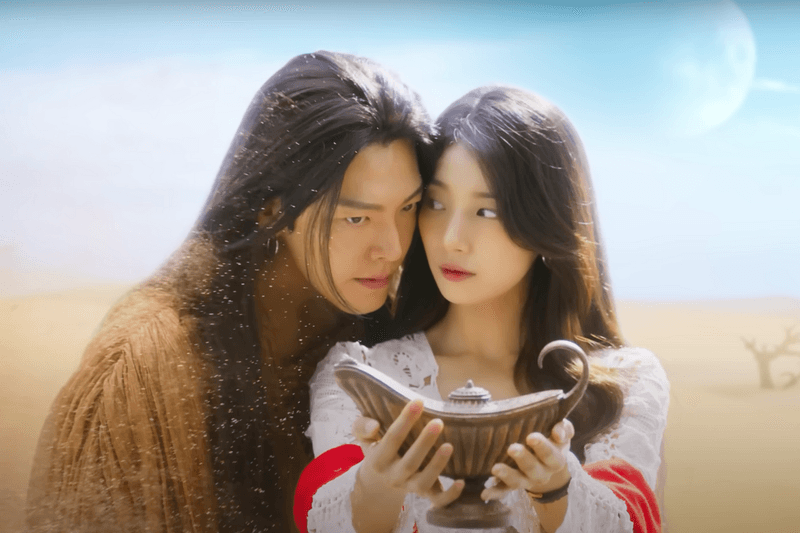 奇幻長髮造型引起一陣熱議！金宇彬＋秀智主演韓劇《許願吧，精靈》首波預告公開！