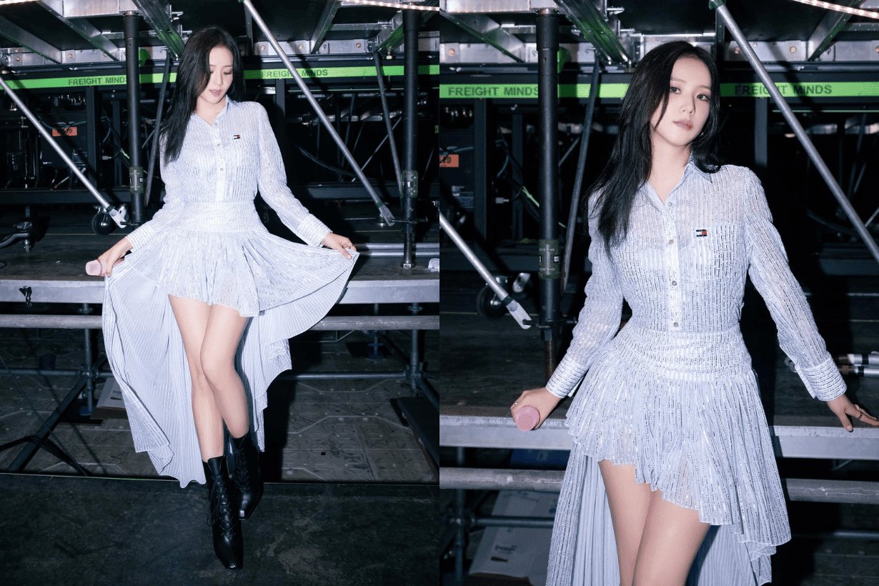 Jisoo wear Dior Tommy Hilfiger BLACKPINK DEADLINE tour