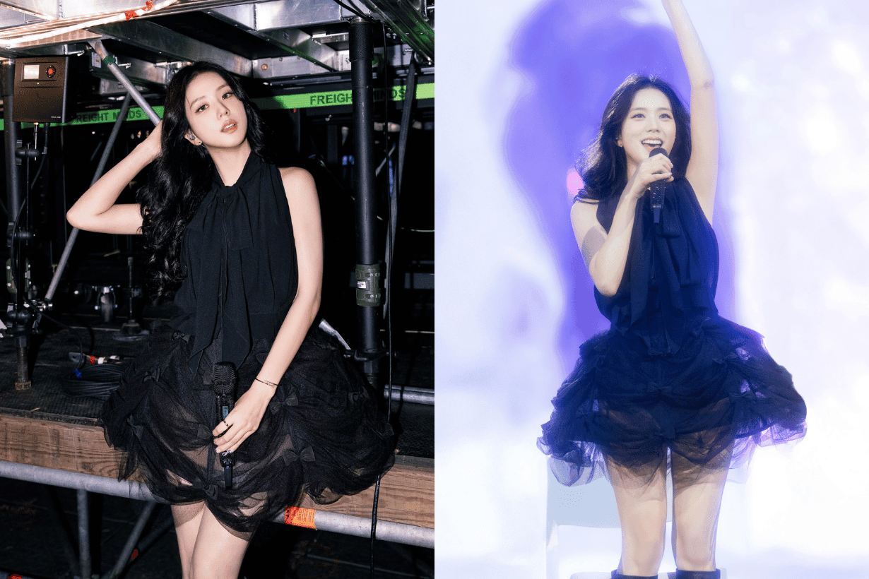 Jisoo wear Dior Tommy Hilfiger BLACKPINK DEADLINE tour