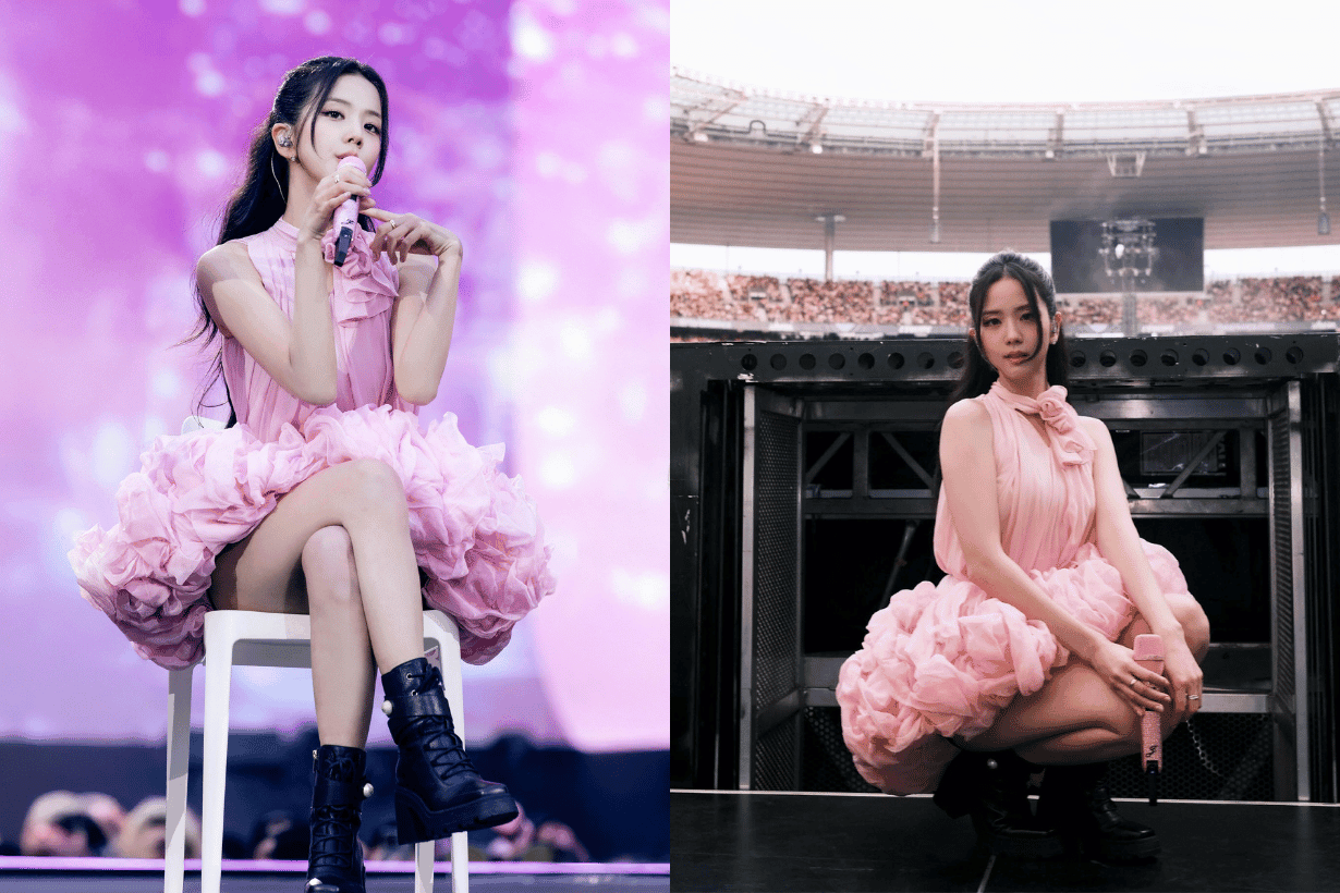 Jisoo wear Dior Tommy Hilfiger BLACKPINK DEADLINE tour
