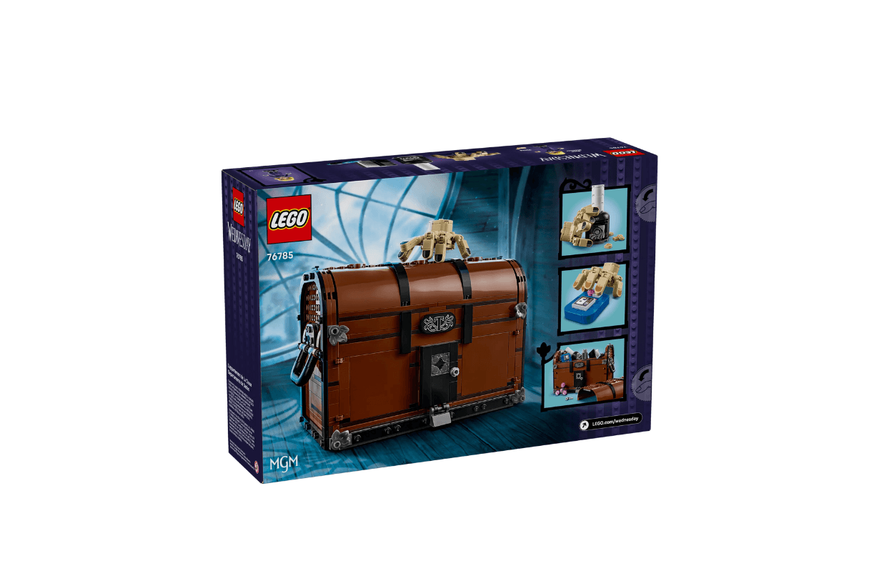 LEGO Wednesday Season 2 Morticias Cottage Things Apartment Black Dahlia Flower