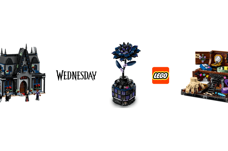 《Wednesday》的粉絲在哪裡！LEGO 再度推出可愛組合，滿滿細節讓人想全數收藏！