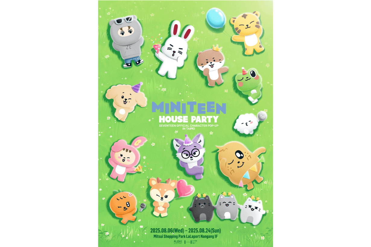 MINITEEN HOUSE PARTY SEVENTEEN Official Character POP-UP in TAIPEI