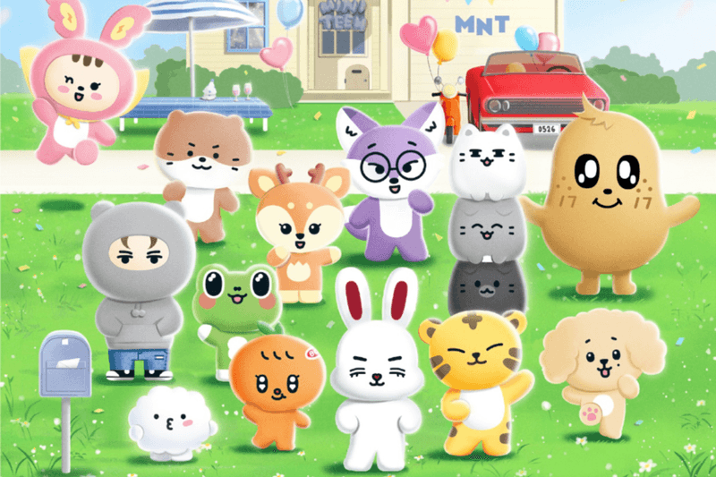 MINITEEN HOUSE PARTY SEVENTEEN Official Character POP-UP in TAIPEI