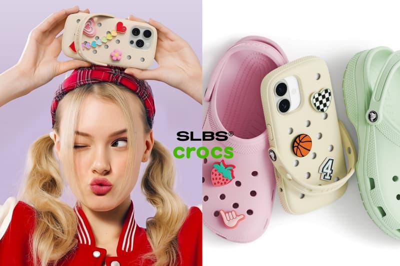 Crocs x SLBS 直接把洞洞鞋「穿」上手機