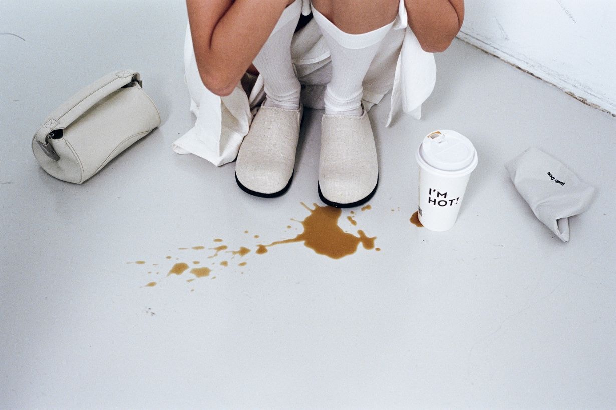 POPBEE Circle Giveaway Studio Doe Denim Mules
