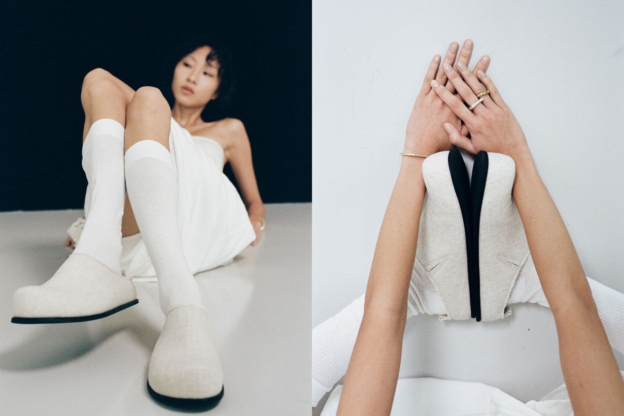 POPBEE Circle Giveaway Studio Doe Denim Mules