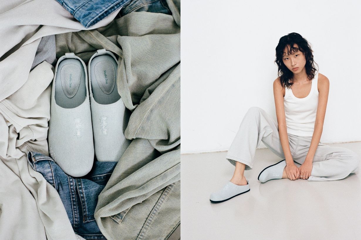 POPBEE Circle Giveaway Studio Doe Denim Mules
