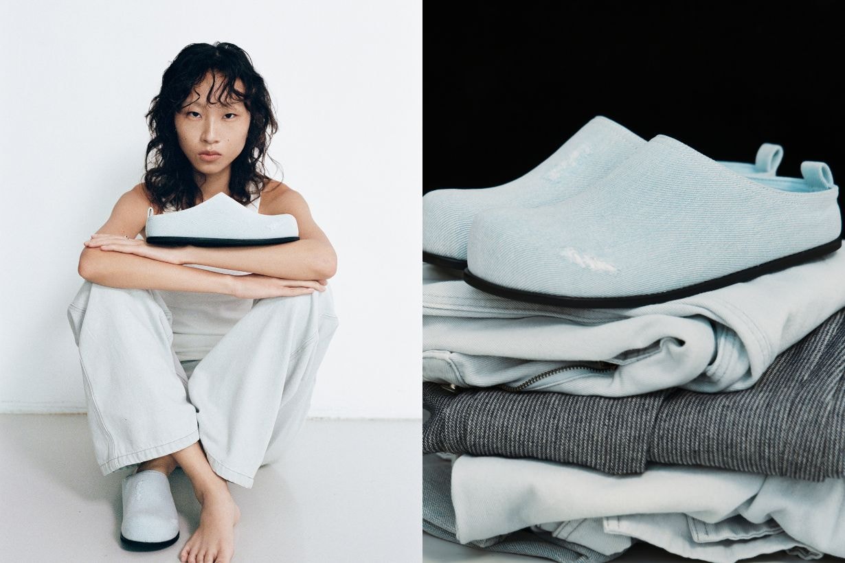 POPBEE Circle Giveaway Studio Doe Denim Mules