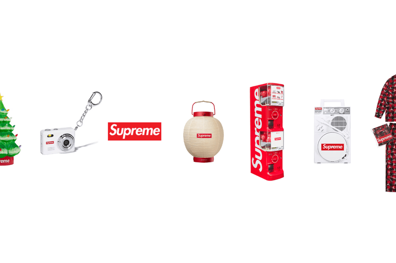 Supreme 2025 fall winter Accessories new collection
