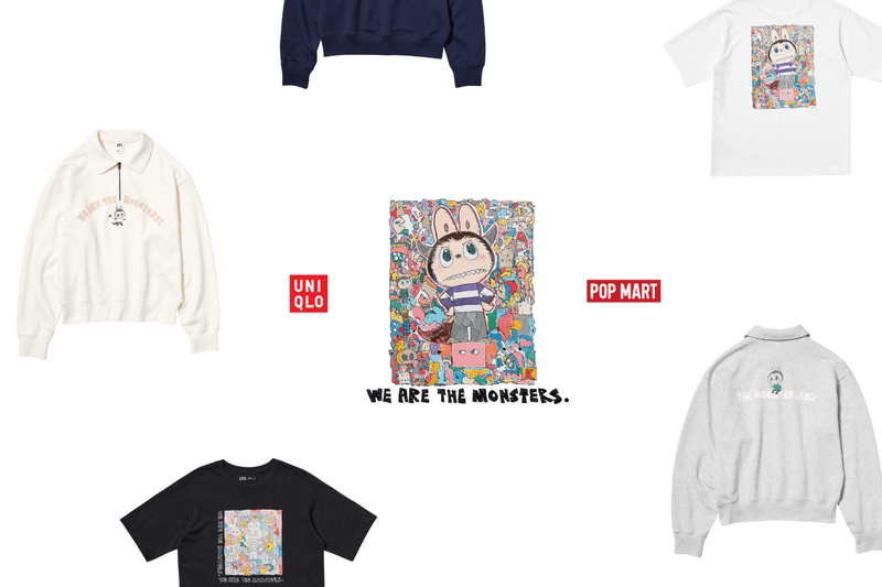 UNIQLO UT x POP MART The Monsters Kasing Lung 2025 release