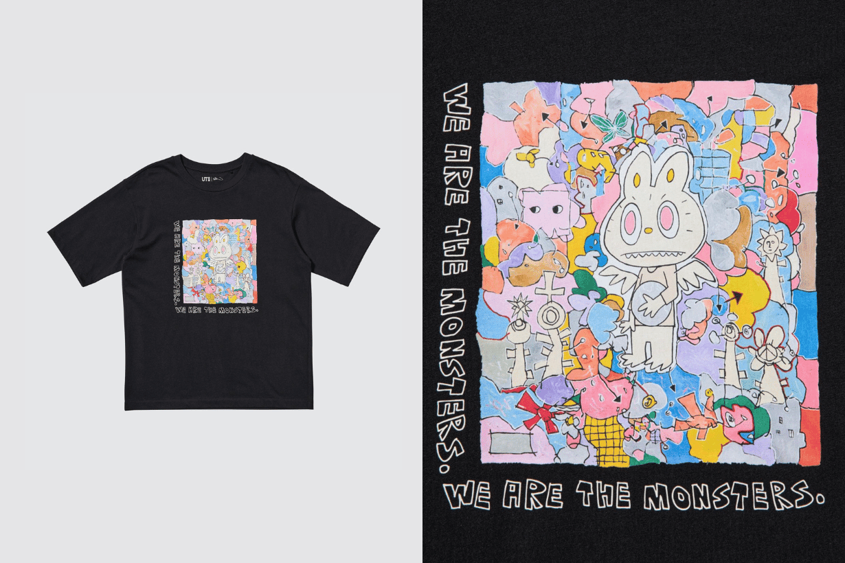 UNIQLO UT x POP MART The Monsters Kasing Lung 2025 release