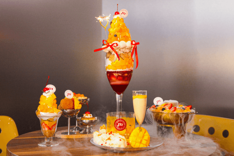 好拍又好吃：人氣餐飲 Meet Up 覓晌插旗台北中山，限定「浮誇系芒果甜點」不能錯過！