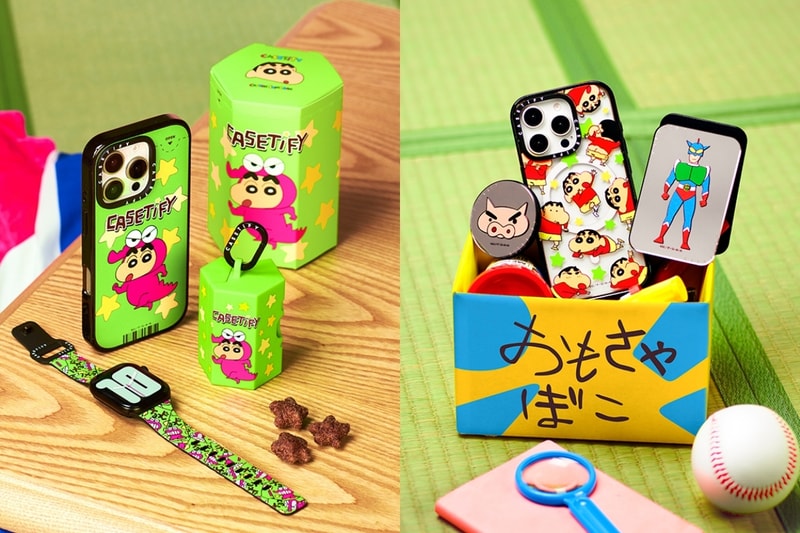 CASETiFY x《蠟筆小新》：製作獨一無二的 DIY 款式，小白、不理不理左衛門都有
