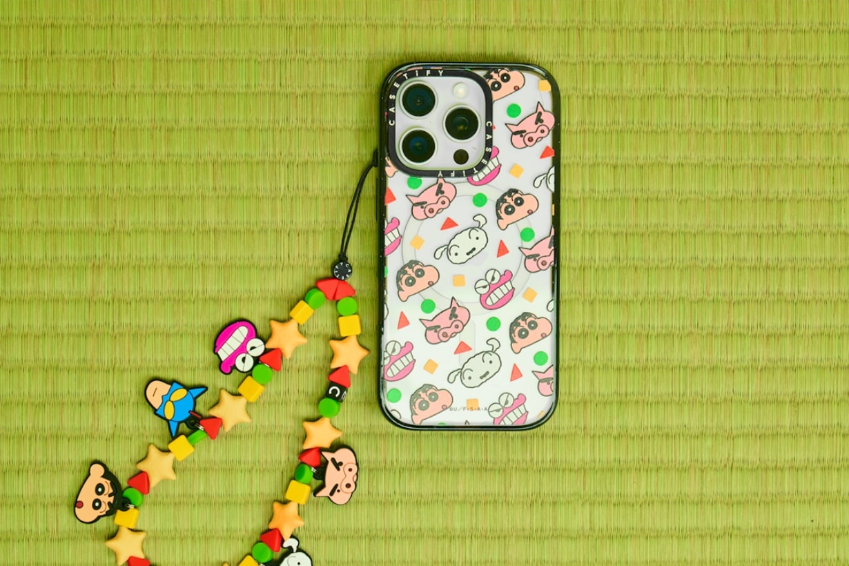 CASETiFY x《蠟筆小新》：製作獨一無二的 DIY 款式，小白、不理不理左衛門都有