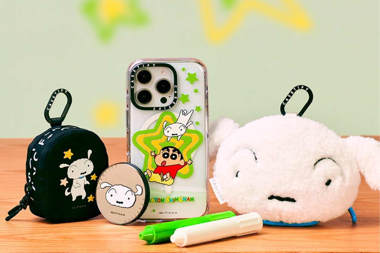 CASETiFY x《蠟筆小新》：製作獨一無二的 DIY 款式，小白、不理不理左衛門都有