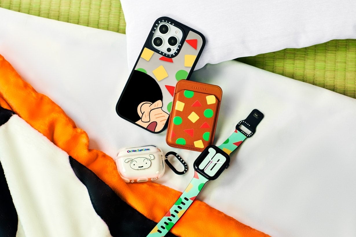 CASETiFY x《蠟筆小新》：製作獨一無二的 DIY 款式，小白、不理不理左衛門都有