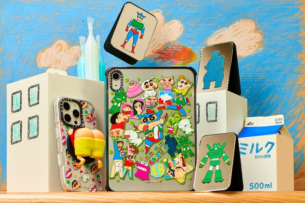 CASETiFY x《蠟筆小新》：製作獨一無二的 DIY 款式，小白、不理不理左衛門都有