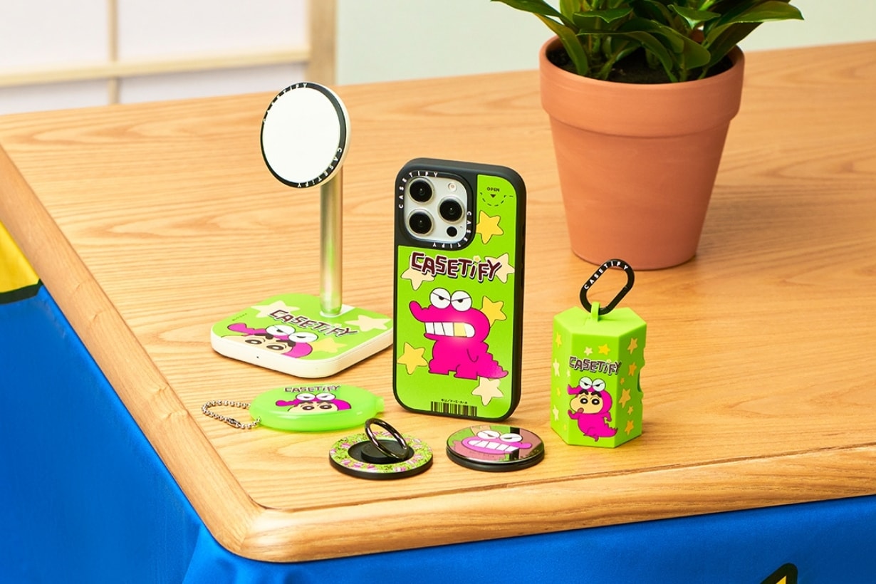 CASETiFY x《蠟筆小新》：製作獨一無二的 DIY 款式，小白、不理不理左衛門都有