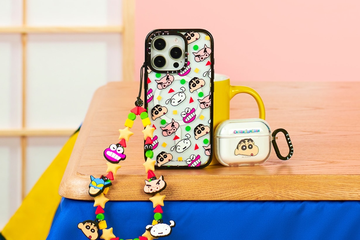 CASETiFY x《蠟筆小新》：製作獨一無二的 DIY 款式，小白、不理不理左衛門都有