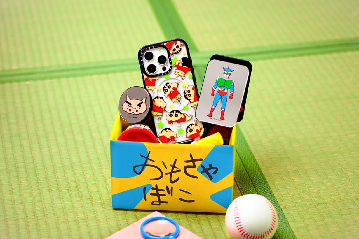 CASETiFY x《蠟筆小新》：製作獨一無二的 DIY 款式，小白、不理不理左衛門都有